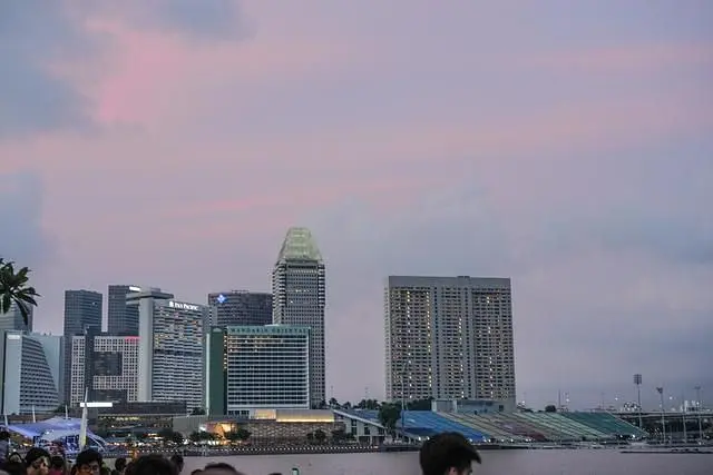 Singapore-Singapore Marina Bay Sands Hotel, stunning rooftop infinity pool