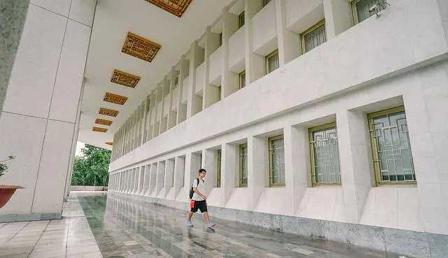 Ho Chi Minh-Ho Chi Minh Mausoleum, a Soviet-style building in Vietnam