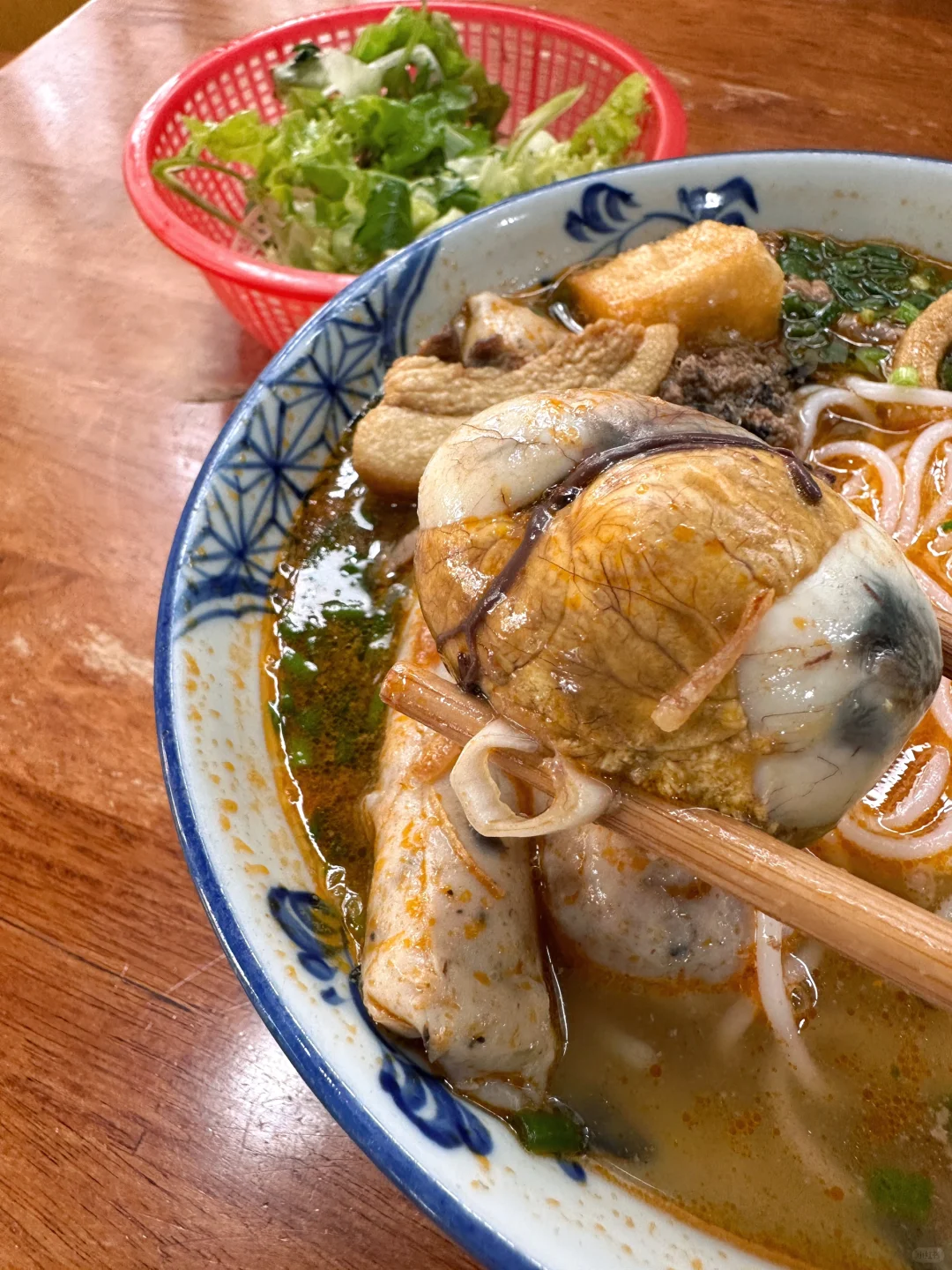 Ho Chi Minh-You can never go wrong with a restaurant full of locals at Bún Riêu Cô Hương Béo