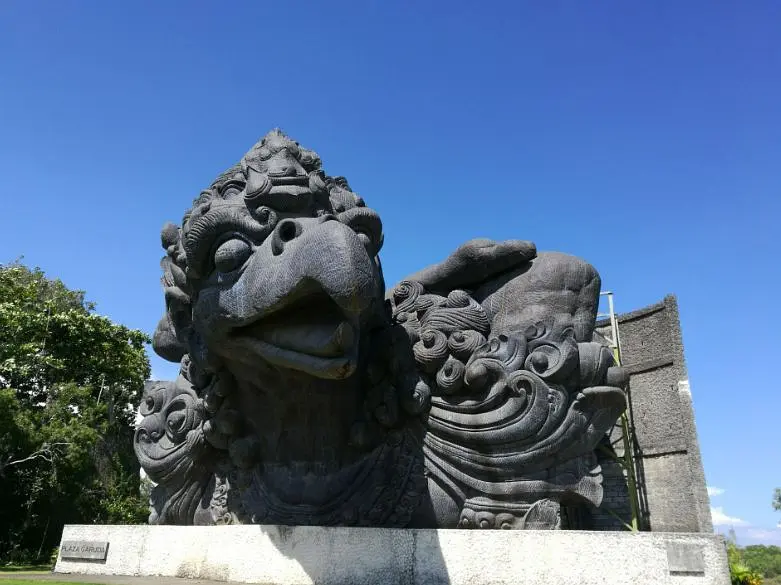 Bali-3 must-visit places in Bali: Garuda Wisnu Kencana Cultural Park, Mount Kawi Temple, Banyumala Twin Falls