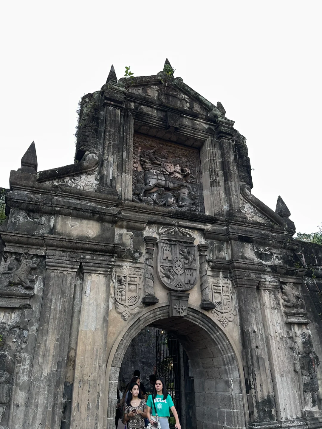 Manila/Luzon-Intramuros, Manila, completed in 1606, was once the administrative center of Spain in the Philippines