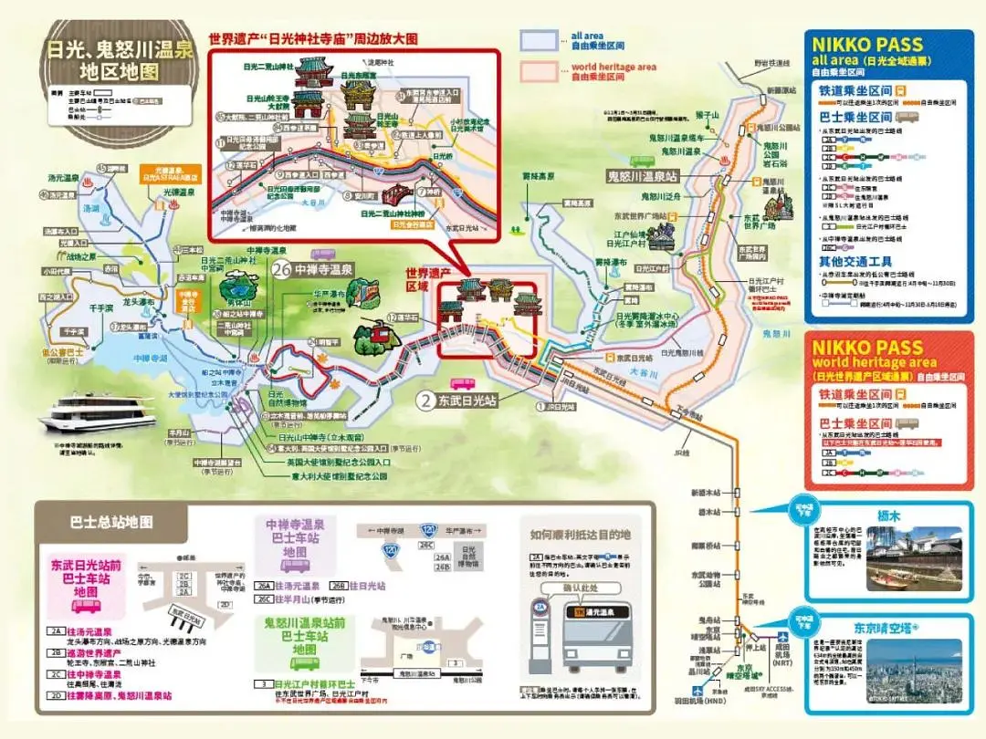 Tokyo-Complaints about Japan's transportation and tips for getting from Tokyo to Nikko