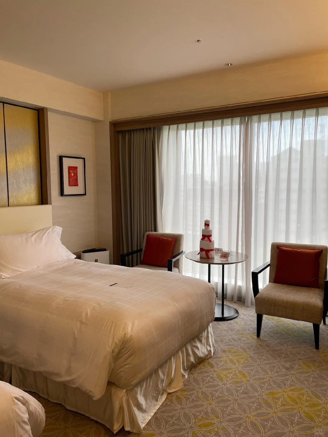 Tokyo-Sheraton Grande Tokyo Bay Hotel, $100 a night, with 5 restaurants and bars