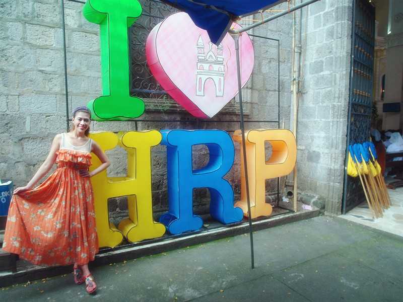 Clark/Angel City-Pilgrimage to the centuries-old Holy Rosary Parish Church in Angeles City, Philippines