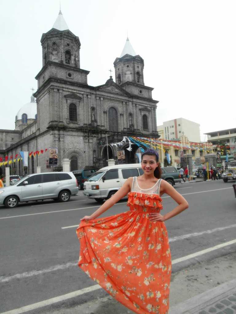 Clark/Angel City-Pilgrimage to the centuries-old Holy Rosary Parish Church in Angeles City, Philippines