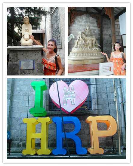 Clark/Angel City-Pilgrimage to the centuries-old Holy Rosary Parish Church in Angeles City, Philippines