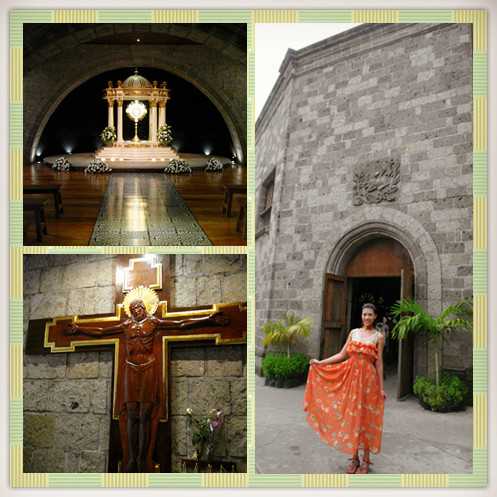 Clark/Angel City-Pilgrimage to the centuries-old Holy Rosary Parish Church in Angeles City, Philippines