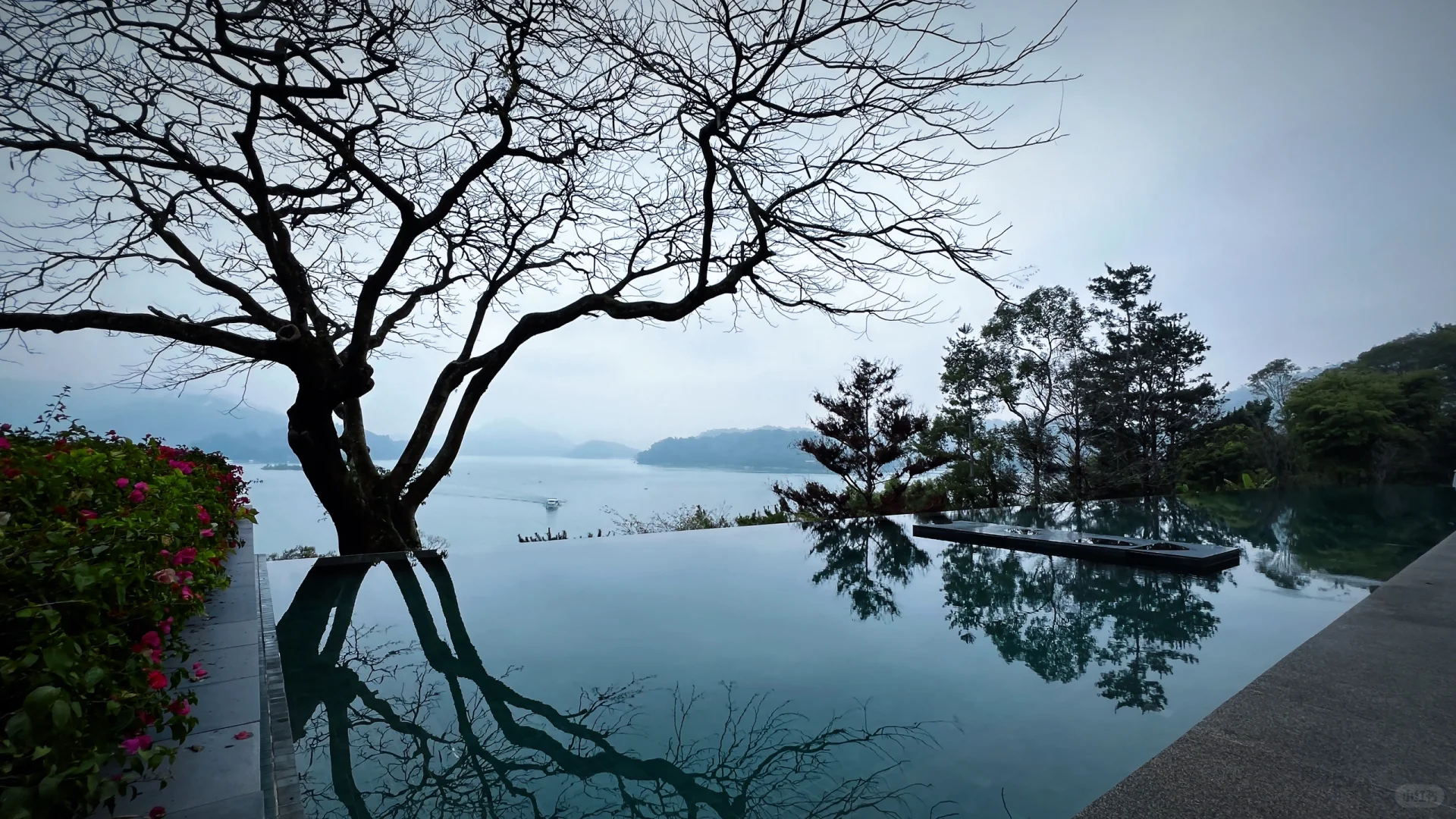Taiwan-The Lalu Sun Moon Lake Hotel in Nantou was built in 1916 during the Japanese colonial period in Taiwan.