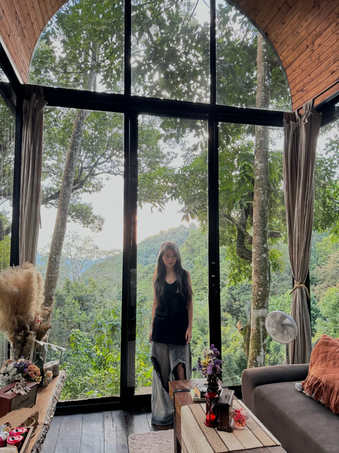Chiang Mai-Chiang Mai Glass Tree House Hotel Taloh Cabin. Only accept Facebook bookings