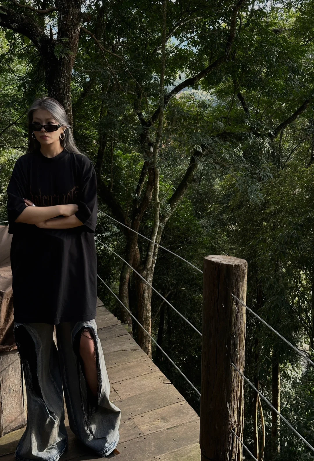 Chiang Mai-Chiang Mai Glass Tree House Hotel Taloh Cabin. Only accept Facebook bookings