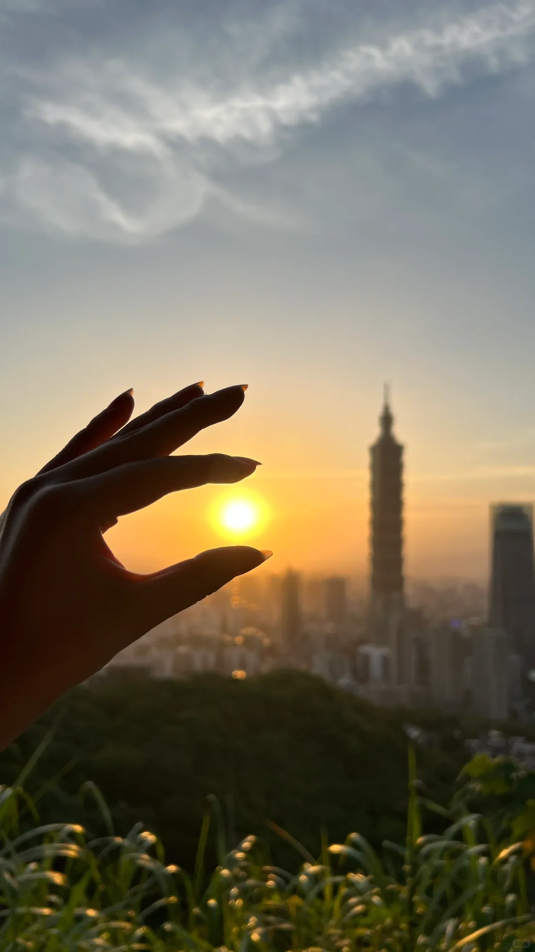 Taiwan-Xinyi Xiangshan Trail in Taipei City, the sunset worth waiting for