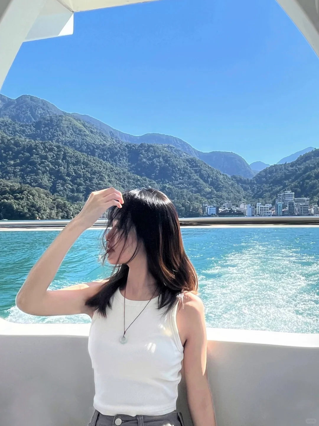 Taiwan-Taiwan's Sun Moon Lake in elementary school textbooks, enjoy the beautiful scenery by boat and cable car