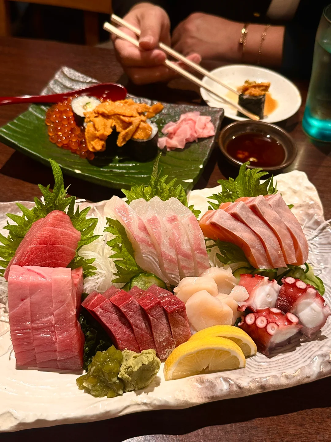 Osaka-Osaka Gokai chain store, the wagyu sashimi platter is delicious and cheap