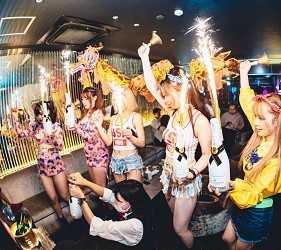 Sapporo/Hokkaido-Sapporo nightclub "UTAGE SAPPORO": Free admission for foreigners, free drinks for women!