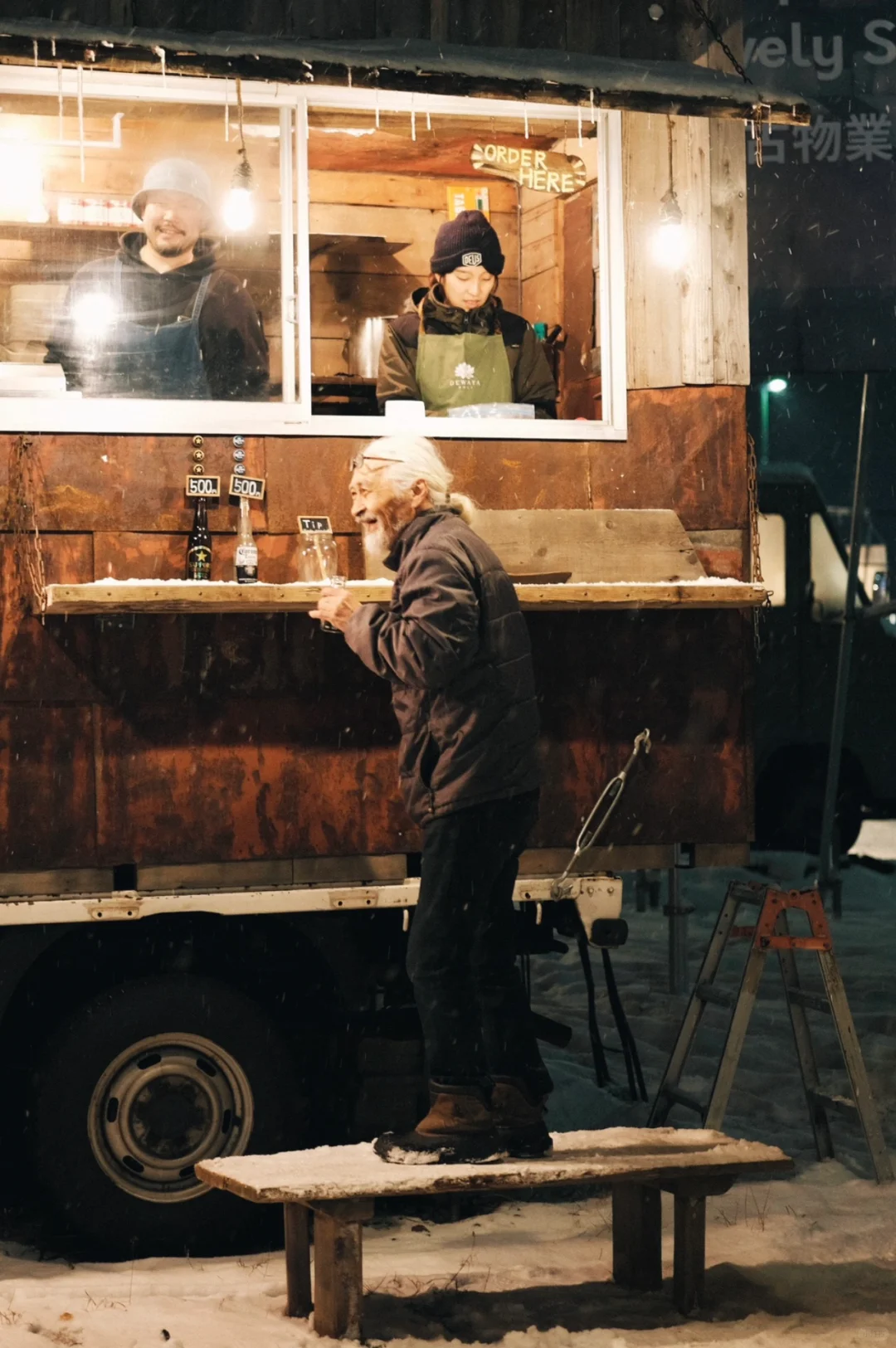 Sapporo/Hokkaido-Japanese Hokkaido residents live life to the fullest with après-ski drinks at Gyu Bar