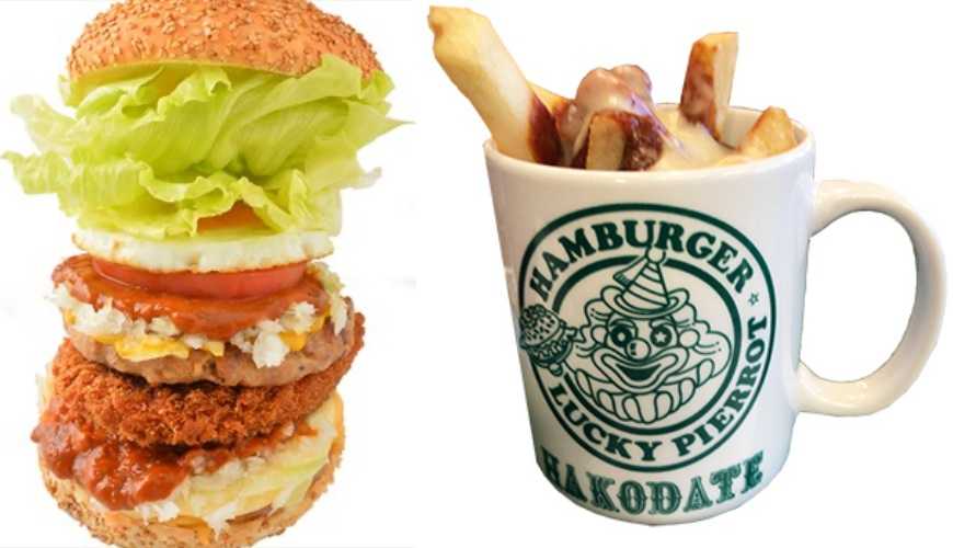 Sapporo/Hokkaido-Recommended must-try restaurants in Hokkaido: Sapporo Hyakumei Ramen, Otaru Late Night Sundae, and Hakodate Lucky Clown Burger!