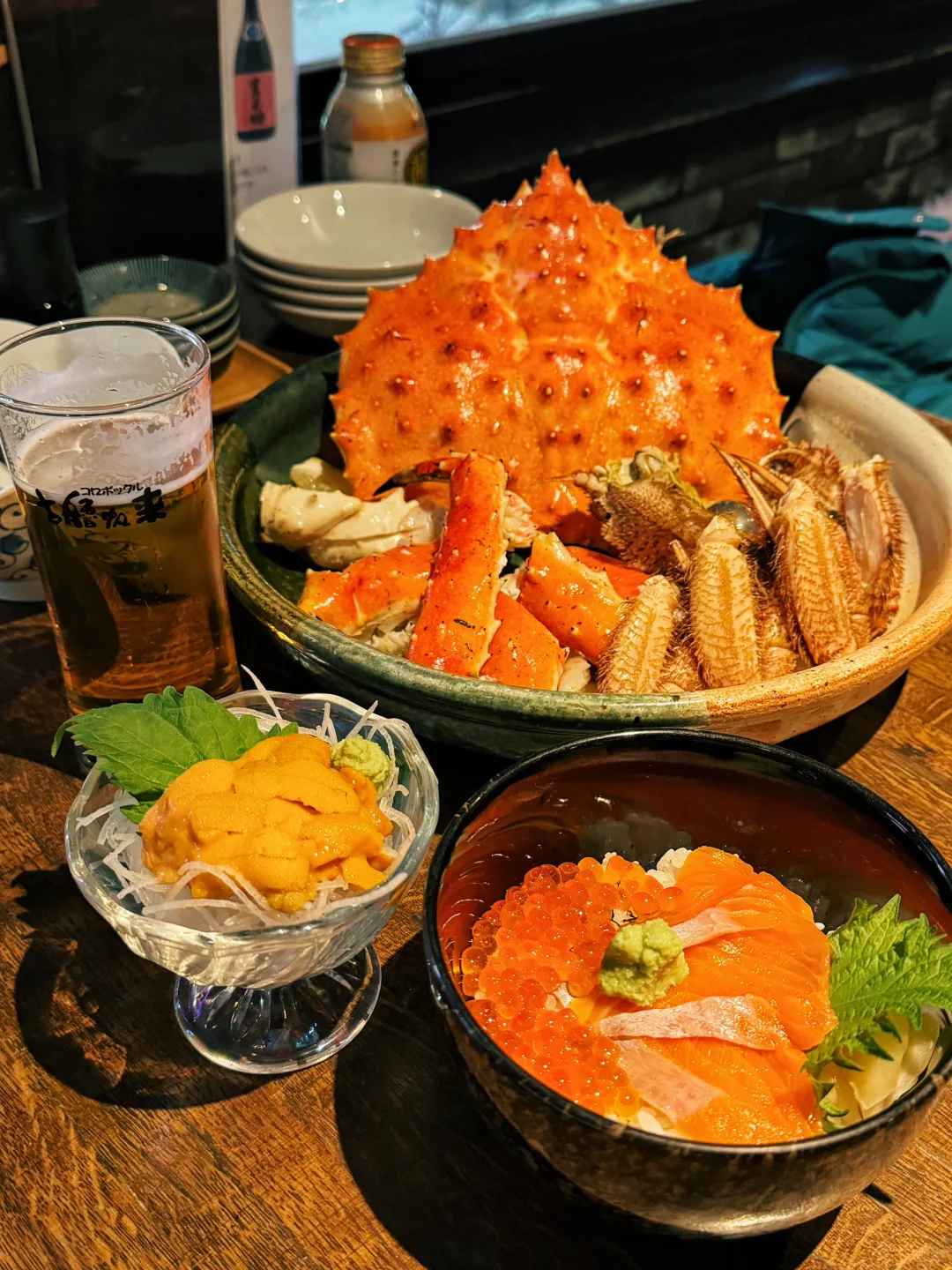 Sapporo/Hokkaido-Eat crab in Sapporo?, locals' stronghold Furuhohanlai, 40$ per person 古艪帆来（コロポックル）