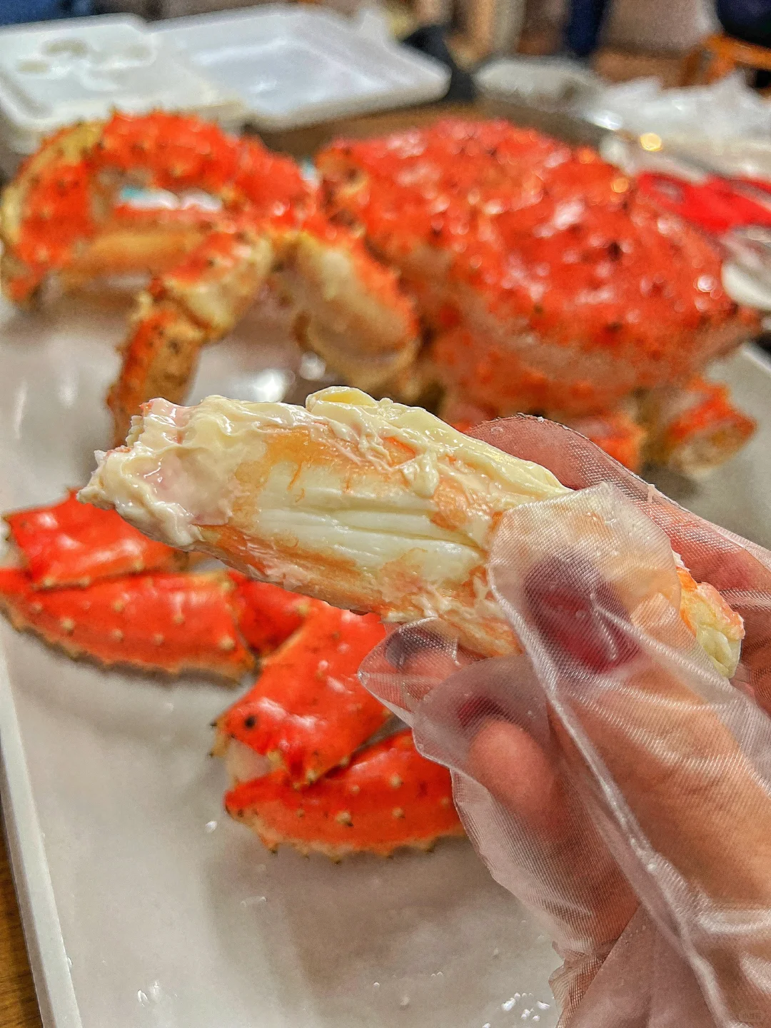 Sapporo/Hokkaido-In Sapporo and Otaru, you must come to the Triangle Seafood Market to eat king crab