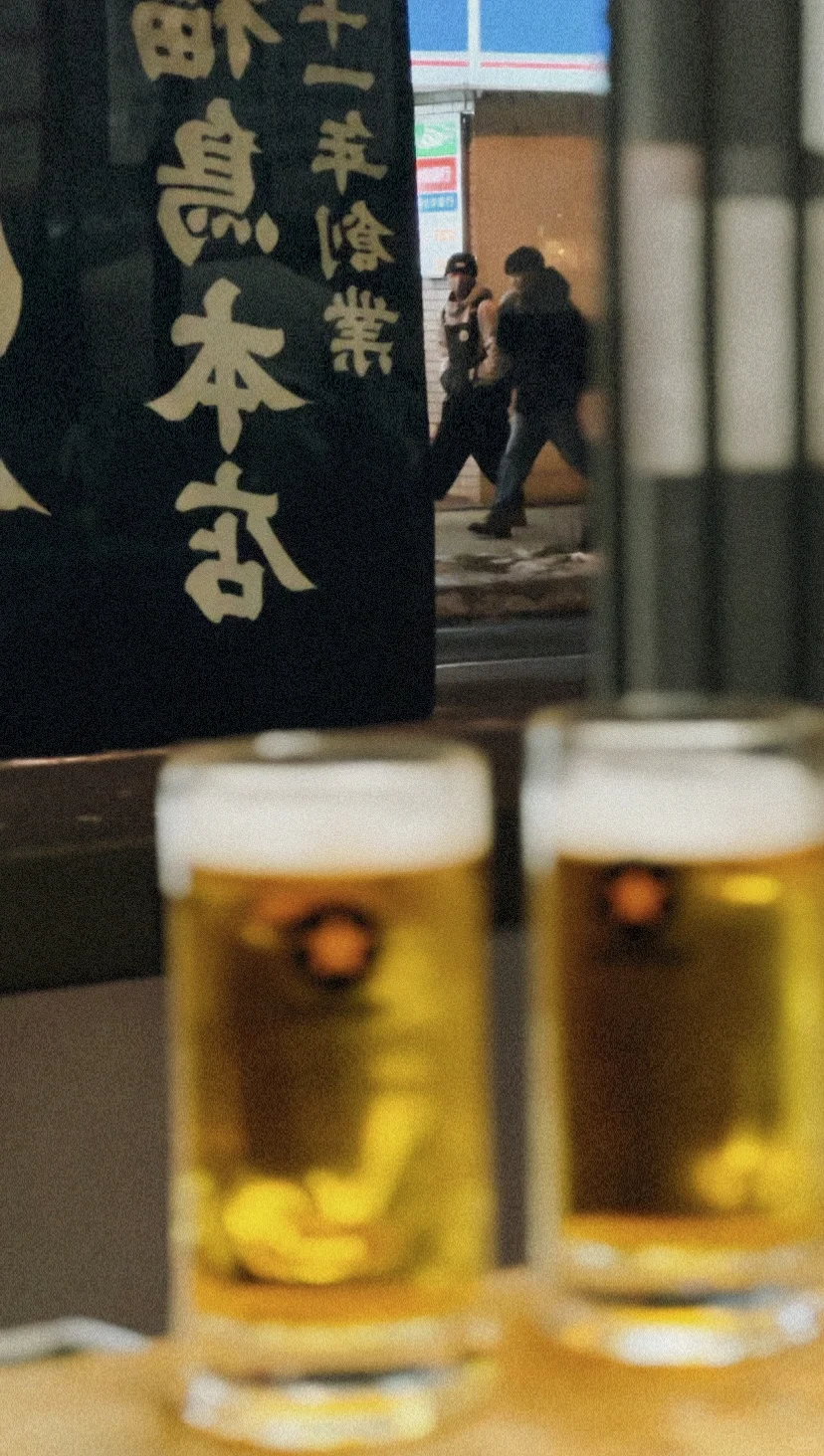 Sapporo/Hokkaido-Sapporo ? Izakaya Yakitori Fukudori (やき鳥 福鳥 本店), Late Night Diner BBQ