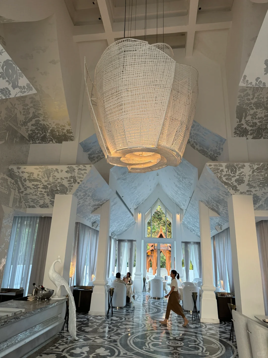 Phuket-Michelin-starred restaurant at InterContinental Phuket. Coconut caviar, ?squid pasta