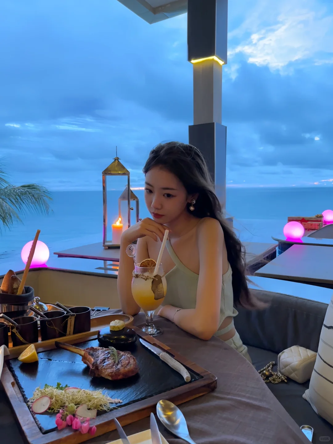 Phuket-Plum prime steakhouse?, a small restaurant with a beautiful sea view in Phuket