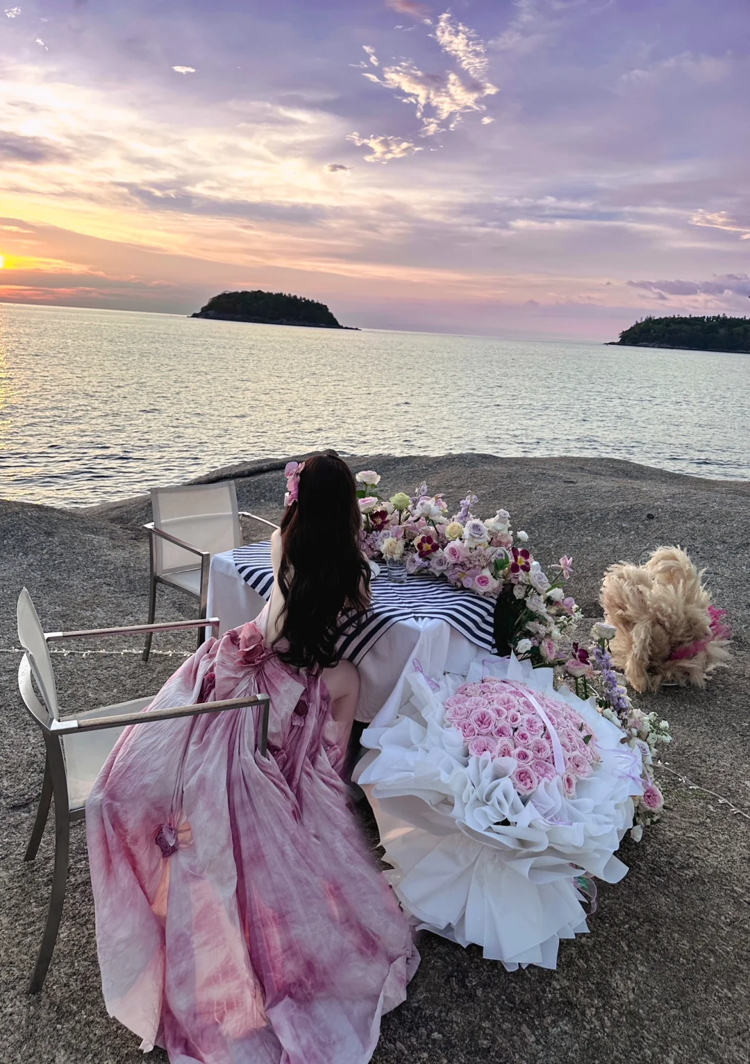 Phuket-Kata Rocks Hotel Restaurant in Phuket, a romantic birthday dinner by the sea