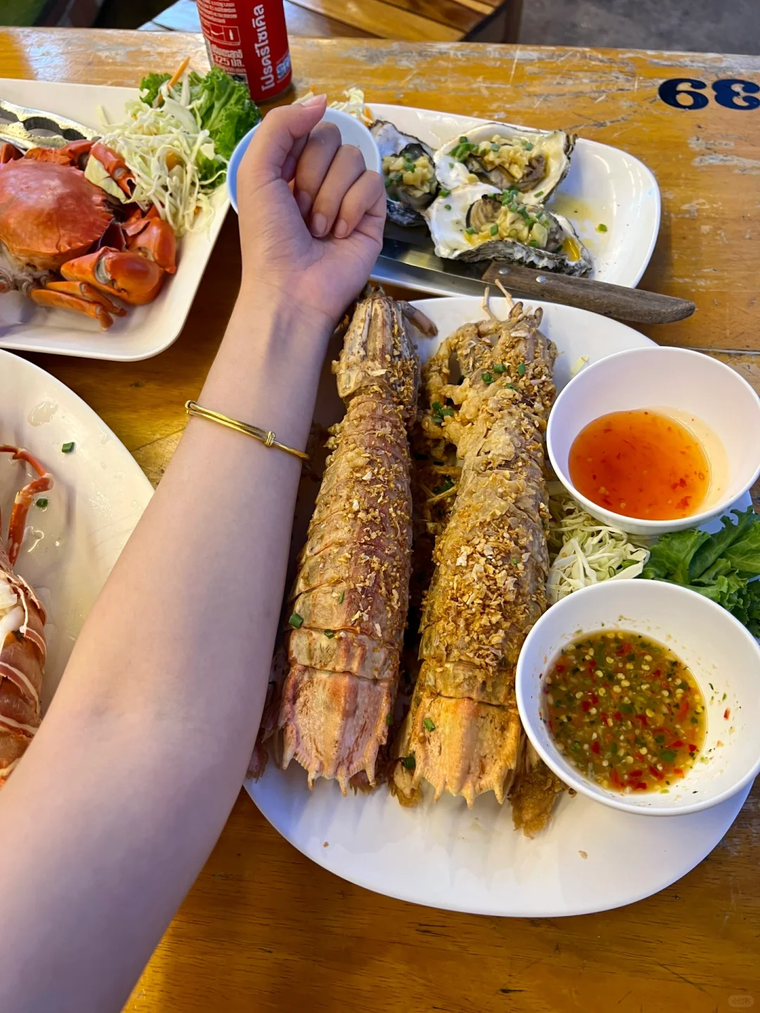 Phuket-Batong First Seafood, Pu Dong Must-Go Red Store, Short-Arm Long-Arm Skinny