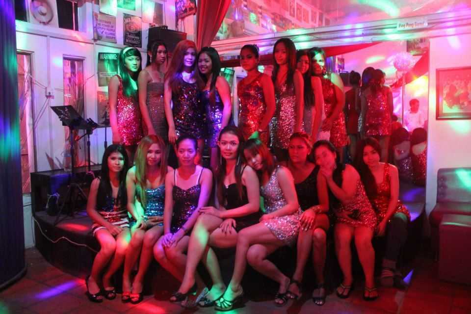 Boracay-Red light district in Boracay, Philippines with cute and sexy Filipino girls