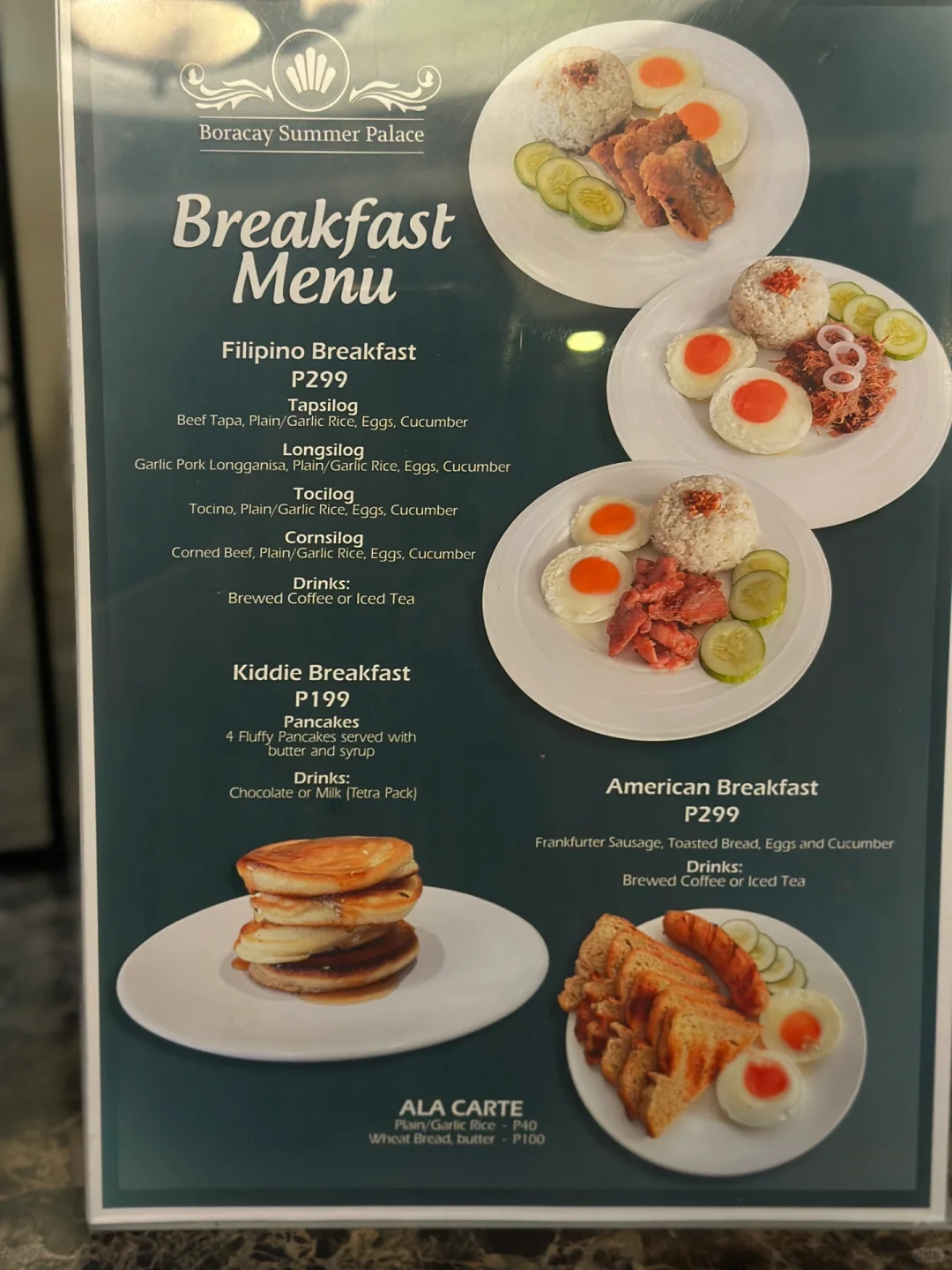 Boracay-Summer Palace Resort Boracay, cheap price and good breakfast