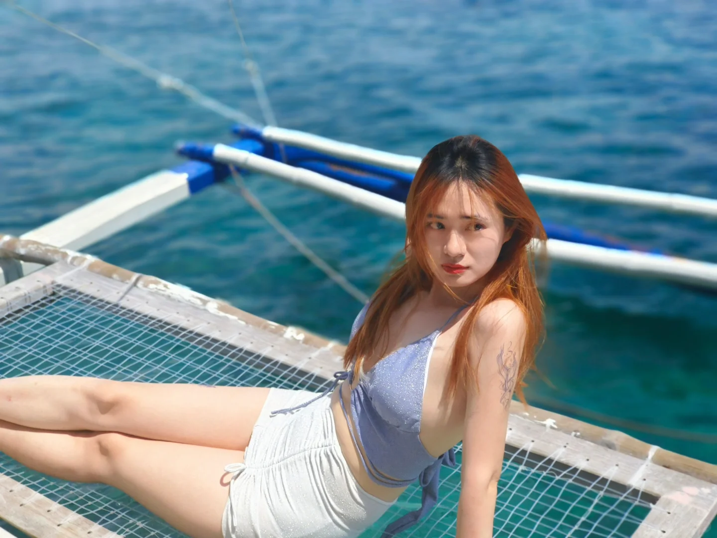 Boracay-Boracay is a place where you can take beautiful photos at any time