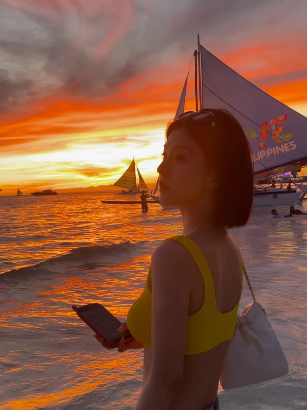 Boracay-Sunset sailing⛵️, I would like to call it the best entertainment option in Boracay