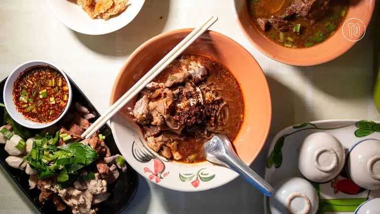 Bangkok-This food street in Bangkok is listed as the "coolest street in the world"!