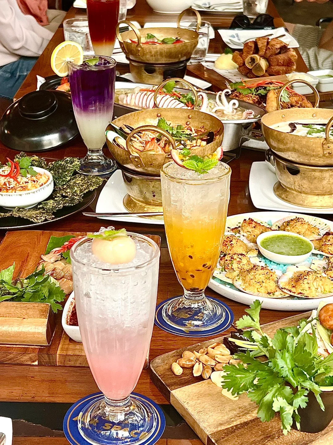 Hua Hin-Air Space Hua Hin, a gourmet restaurant with Thai decoration style
