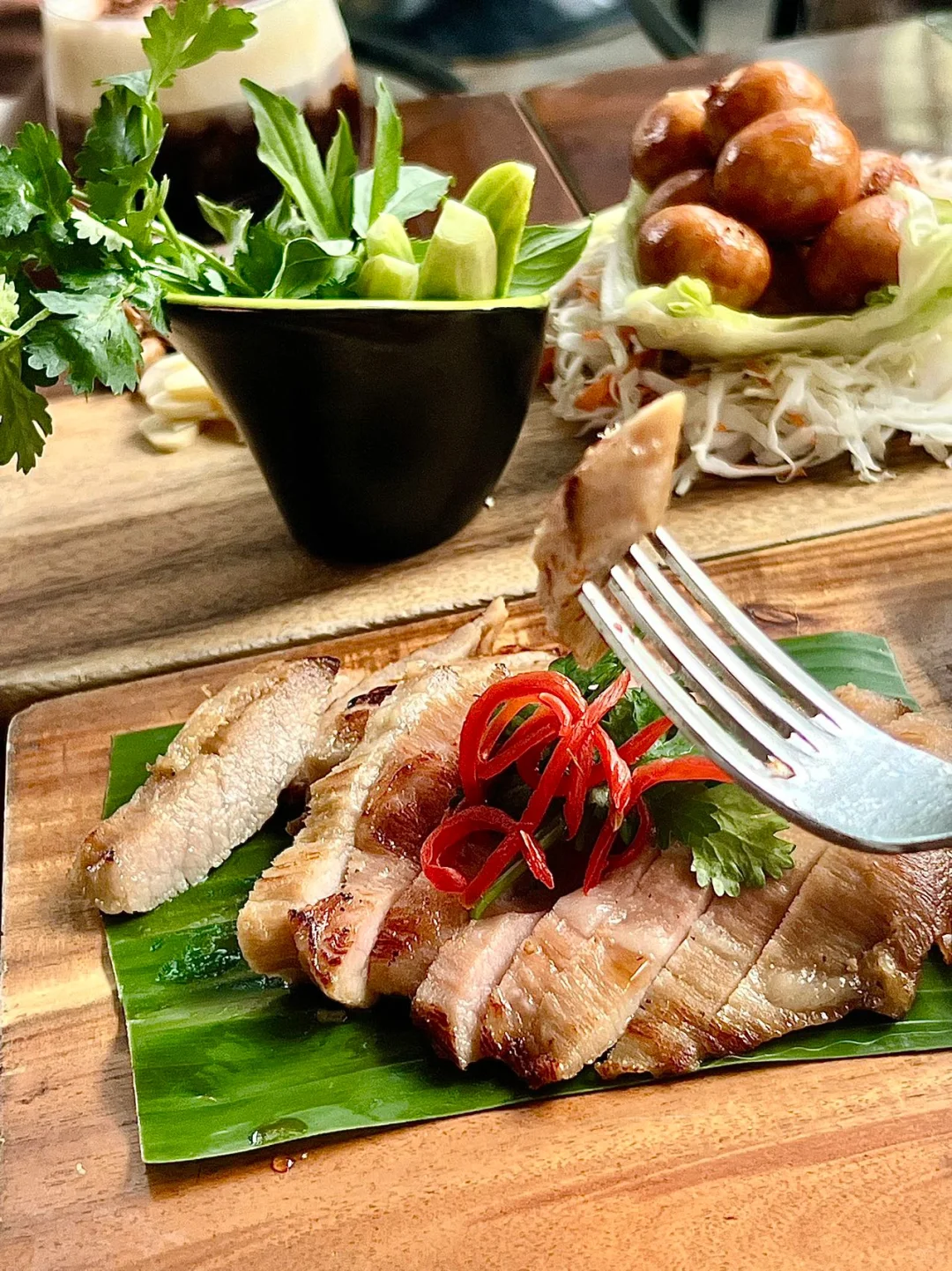 Hua Hin-Air Space Hua Hin, a gourmet restaurant with Thai decoration style