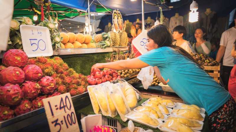Hua Hin-?Longing for life, feel the fireworks of life at Hua Hin Night Market in Thailand