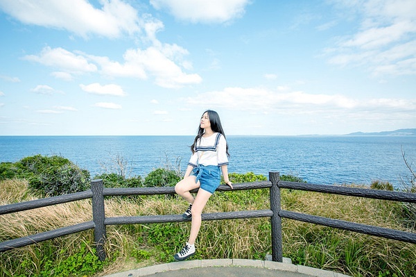 Okinawa-Go to Okinawa to see the Pacific Ocean, a couple's budget travel strategy