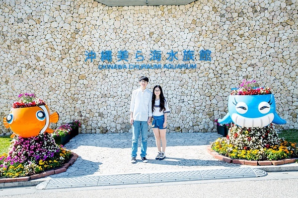 Okinawa-Go to Okinawa to see the Pacific Ocean, a couple's budget travel strategy