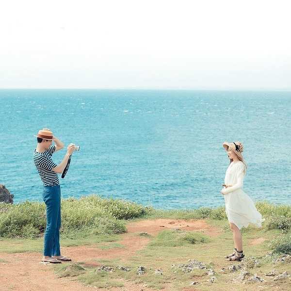 Okinawa-Go to Okinawa to see the Pacific Ocean, a couple's budget travel strategy