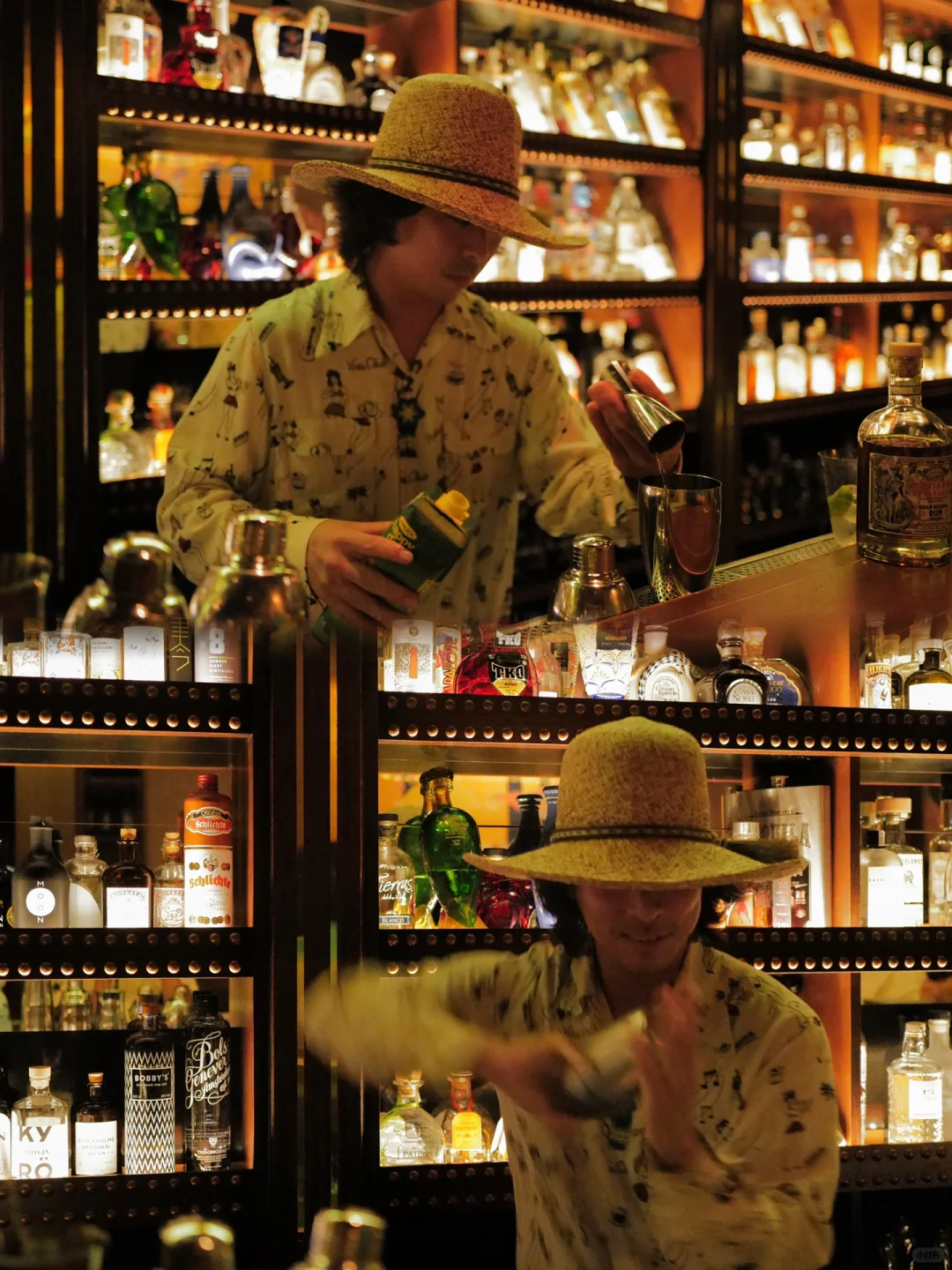 Okinawa-El Lequio?, a modern bar in Naha, Okinawa, serves creative cocktails