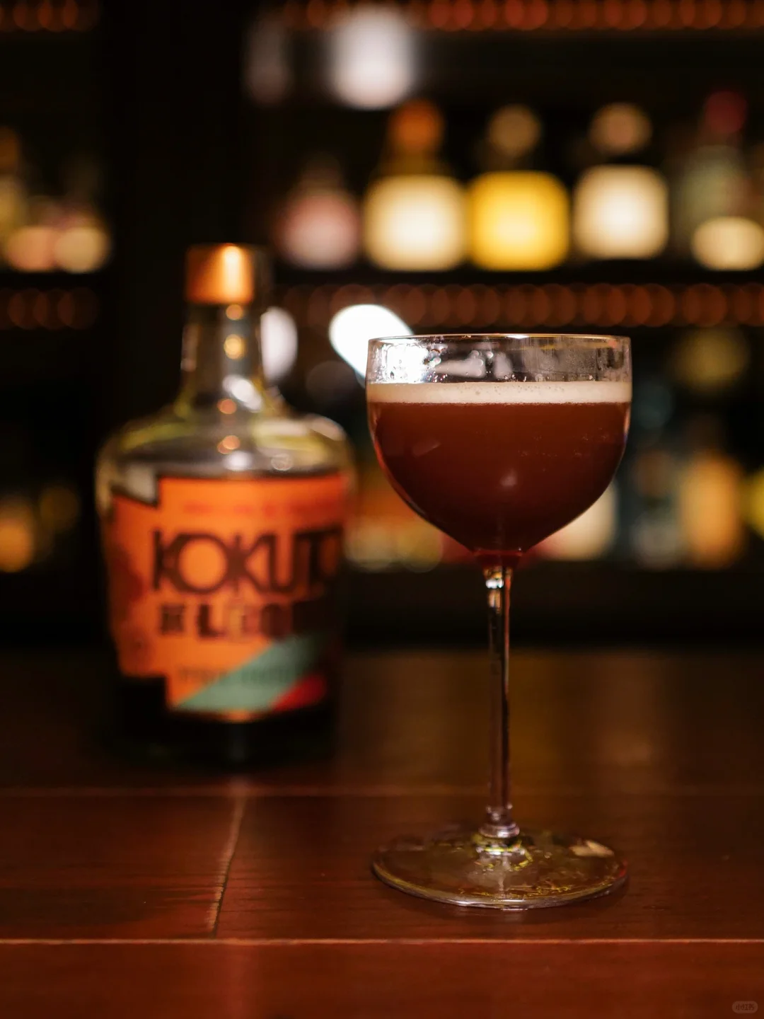 Okinawa-El Lequio?, a modern bar in Naha, Okinawa, serves creative cocktails
