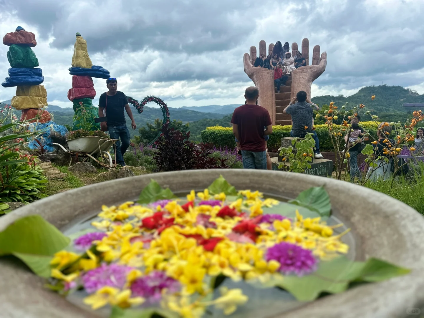 Cebu-Cebu day tour, chartered car driver planning route