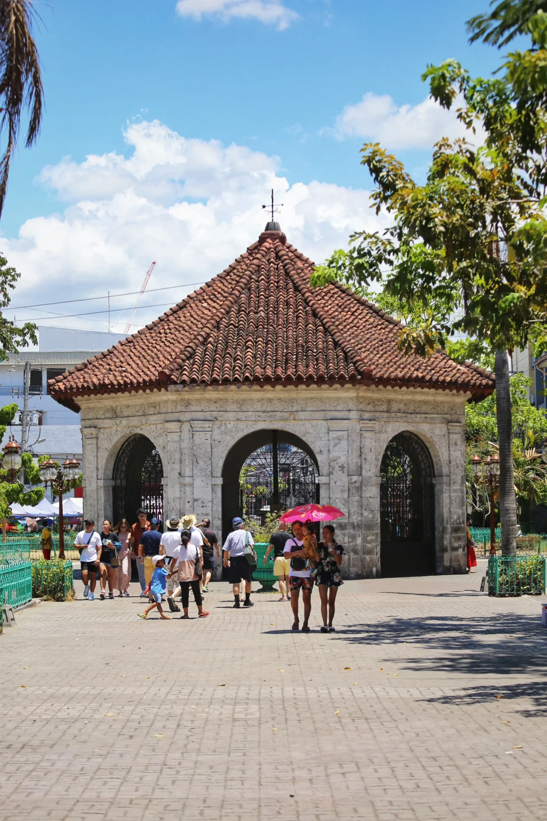 Cebu-Magellan's Cross in Cebu✝️, erected on April 8, 1521 when he arrived in Cebu, Philippines