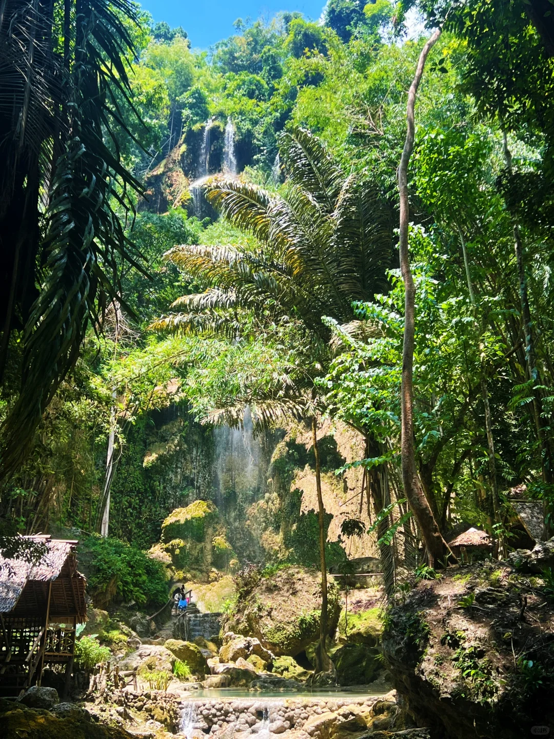 Cebu-The TUMALOG waterfall in Cebu, Philippines is very beautiful and refreshing