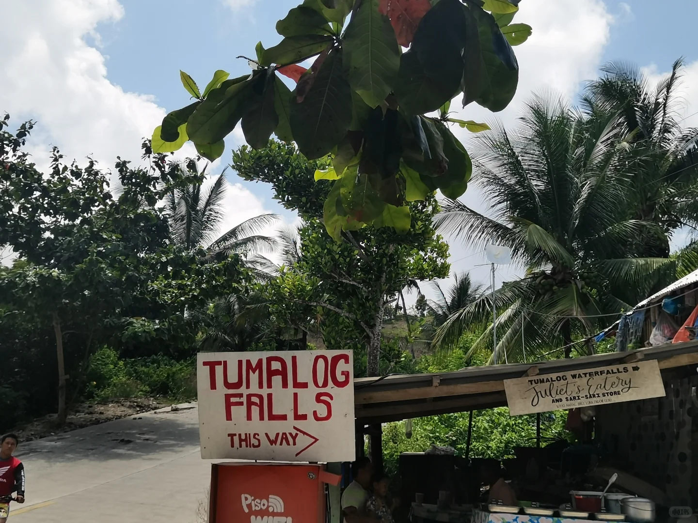 Cebu-The TUMALOG waterfall in Cebu, Philippines is very beautiful and refreshing