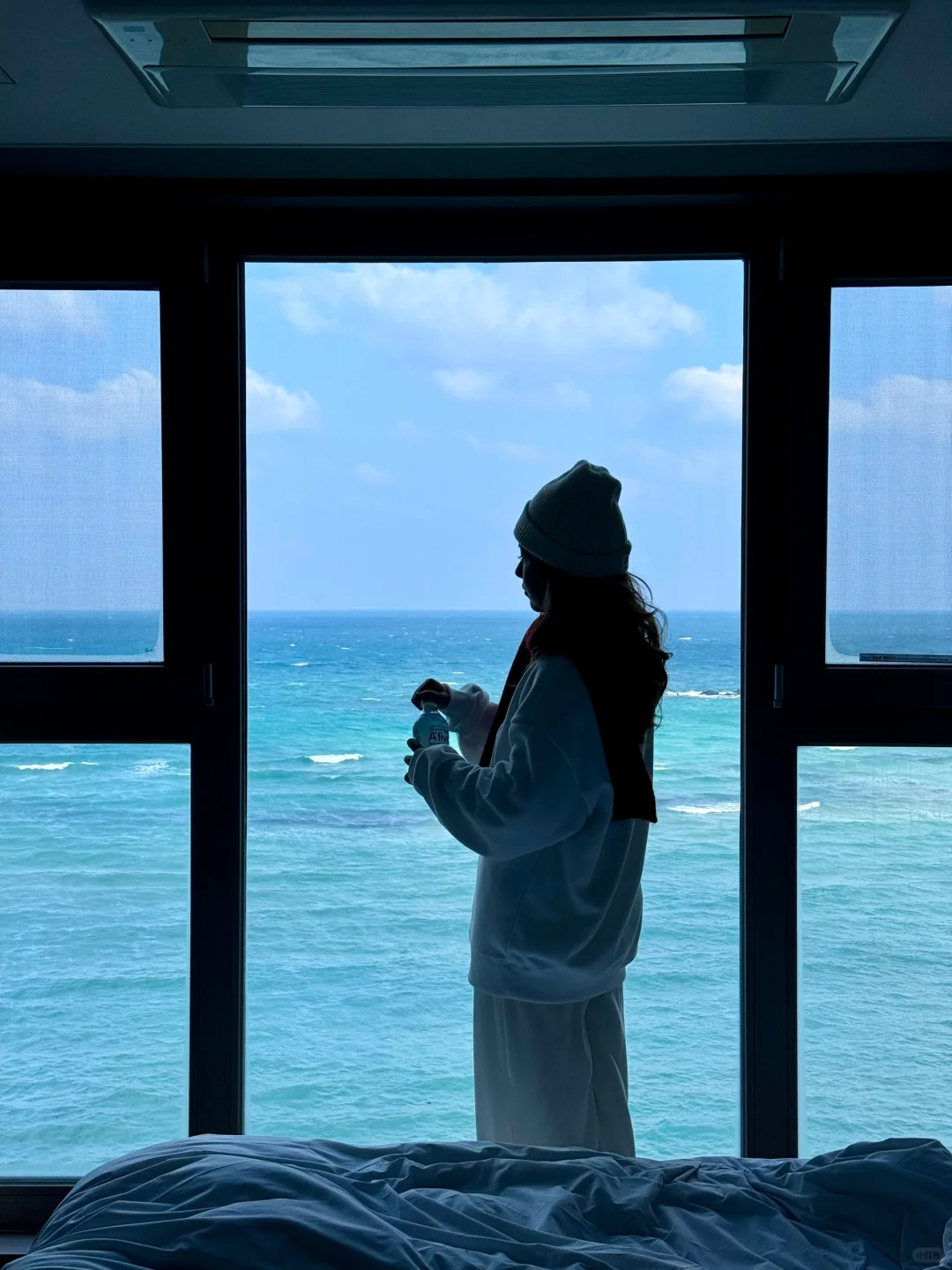 Busan/Jeju-Ebenezer Hotel in Jeju Island, where you can see the clear sea every day