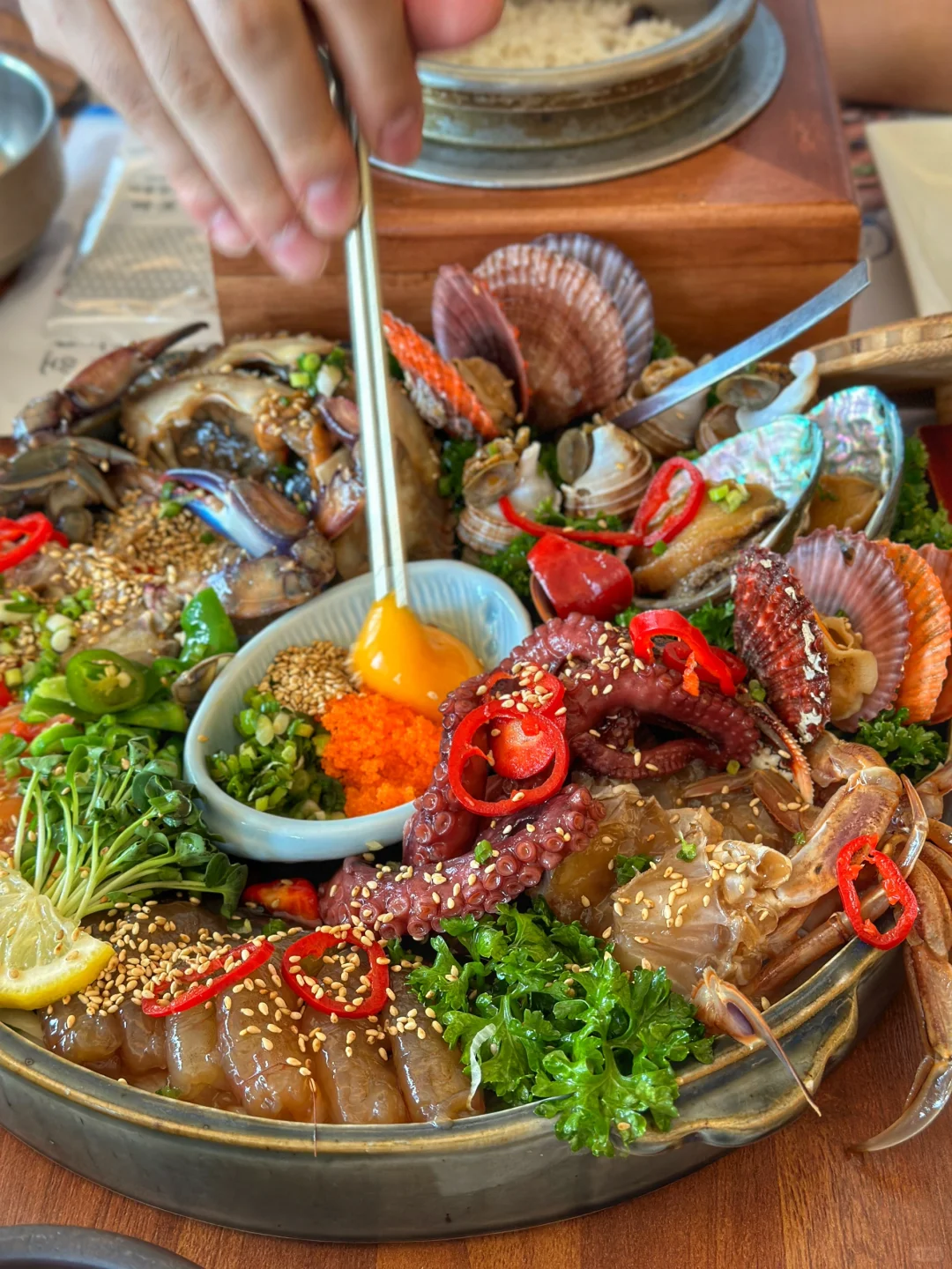 Busan/Jeju-Not collected(미포집): Busan seafood sashimi platter, delicious and unforgettable