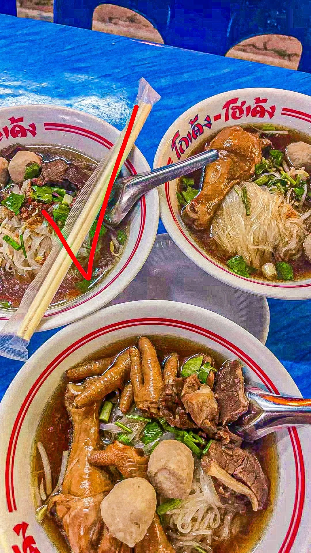 Krabi-Go Deng Thai Noodle?, a must-try noodle dish in Krabi, Thailand