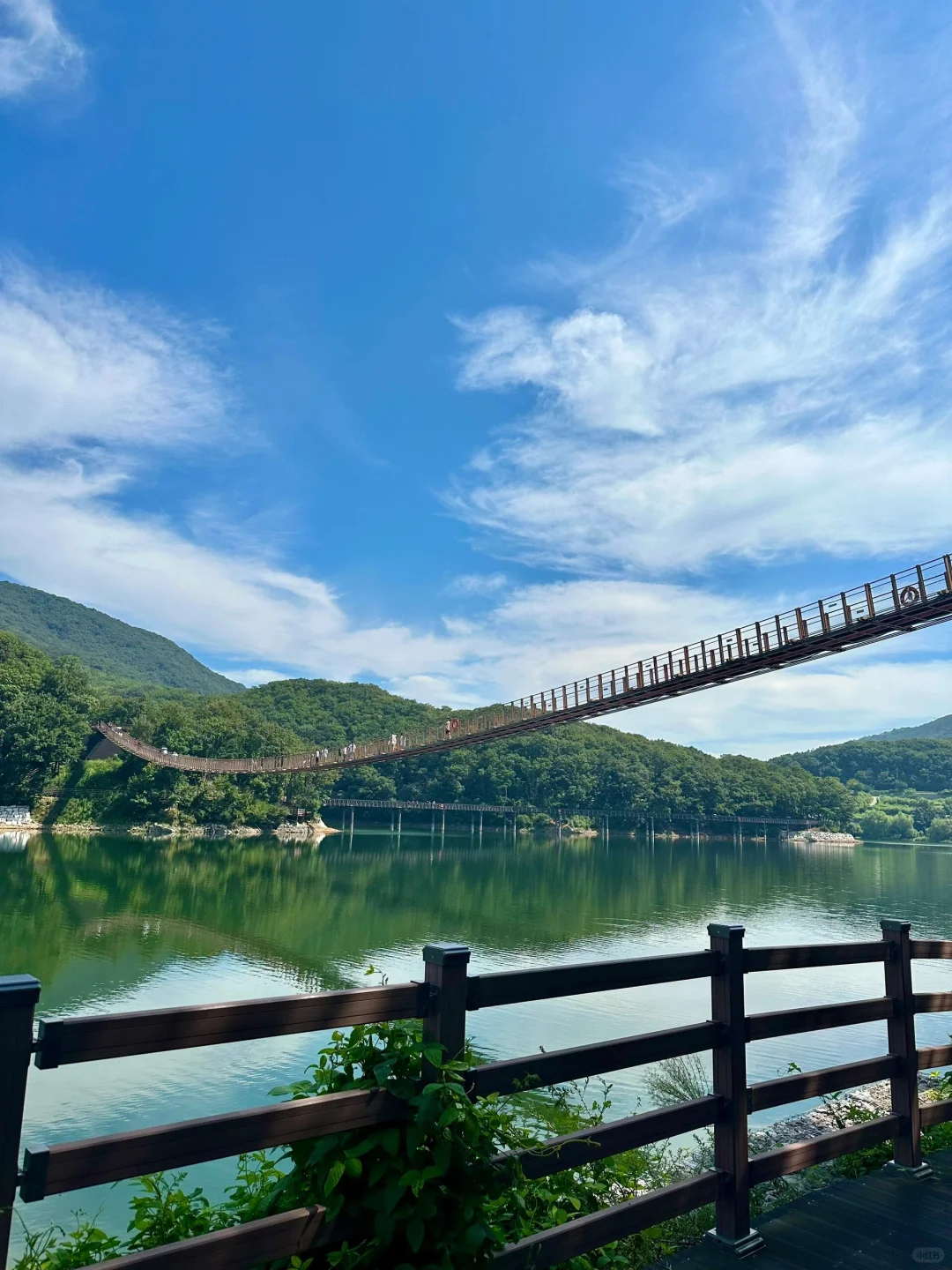 Seoul-The longest suspension bridge in Korea - Paju Majang Lake Suspension Bridge