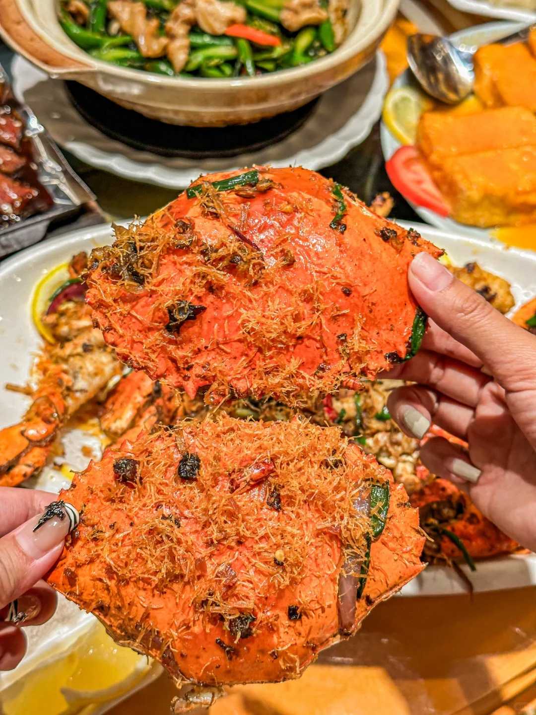 Macao-Sun Hao Zai Seafood Food ? (Royal Dynasty Store), the shrimp is bigger than my arm