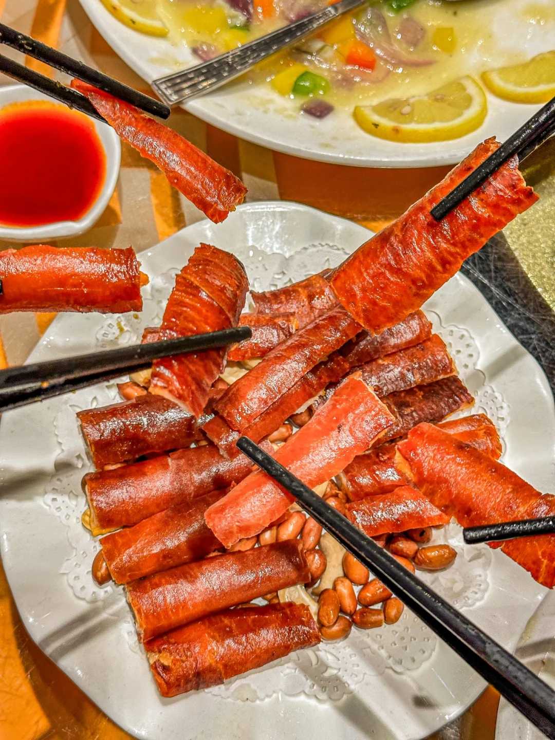 Macao-Sun Hao Zai Seafood Food ? (Royal Dynasty Store), the shrimp is bigger than my arm